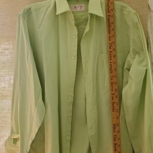 Light Green Mens Dress shirt